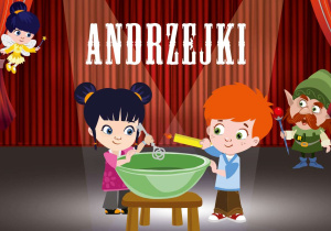 Grafika „Andrzejki”.