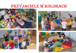 Przyjaciele w kolorach zadanie pierwsze.