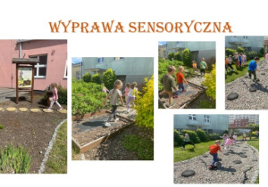 Wyprawa sensoryczna zadanie czwarte.
