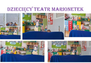 Dziecięcy teatrzyk marionetek zadanie piąte.