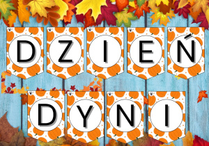 Napis Dzień Dyni.