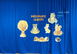 Grafika do uroczystości „Pożegnanie jesieni”.