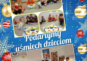 Kolaż przedstawia aktywności Biedronek w Tygodniu Życzliwości