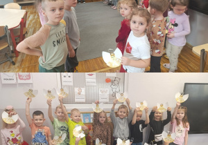 Kolaż przedstawia aktywności Misiów w Tygodniu Życzliwości