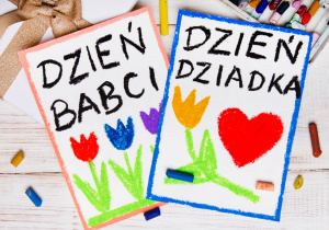 Grafika „Dzień Babci, Dzień Dziadka”