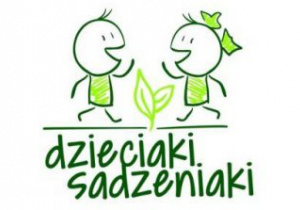 Logo akcji „Dzieciaki sadzeniaki”.