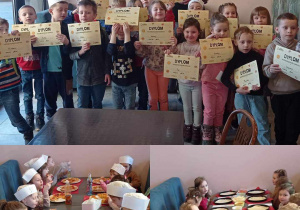 Dzieci z grupy Pszczółki z wizytą w pizzerii Marcello.