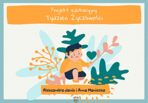 Grafika przedstawia logo projektu edukacyjnego tydzień życzliwości