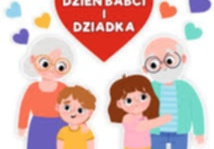 Grafika „ Dzień Babci i Dziadka”.