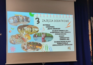 Prezentacja multimedialna przedstawiająca zajęcia dodatkowe realizowana w naszym przedszkolu.