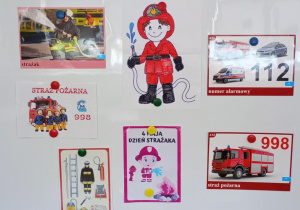 Tablica z informacjami na temat straży.