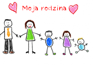 Napis – „Moja Rodzina”.