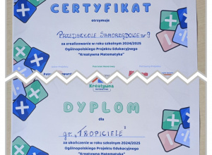 „Kreatywna Matematyka” - Ogólnopolski Projekt Edukacyjny