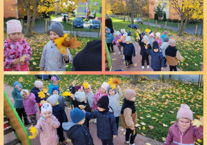 Jesienne zabawy „Biedronek”