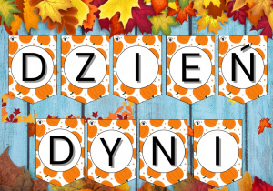 Napis Dzień Dyni.