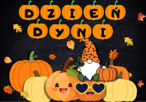 Zdjęcie przedstawia grafikę związaną z Dniem Dyni
