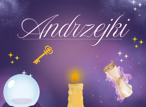 Andrzejki w grupie Smerfy