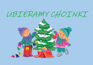 Biedroneczki ubierają choinkę