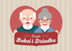 Grafika do Dnia Babci i Dziadka.