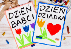 Grafika „Dzień Babci, Dzień Dziadka”