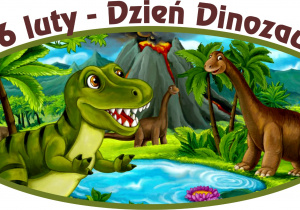 Grafika do Dnia Dinozaura.