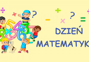 Grafika do Dnia Matematyki.