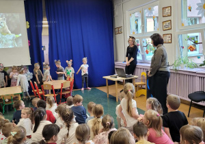 Przemowa pani Dyrektor.