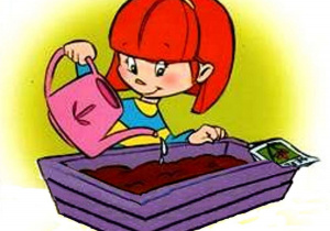 Wiosenne prace w ogrodzie „Biedronek”