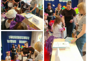 Dzieci dostały dyplomy i niespodzianki.