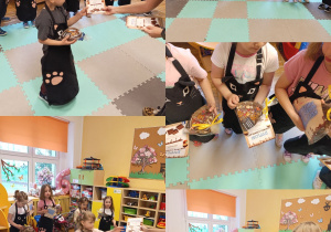 Dzień czekolady w grupie Stokrotki.