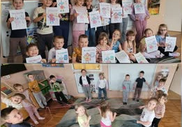 Realizacja akcji edukacyjnej Tydzień dla bezpieczeństwa w grupie Smerfy.