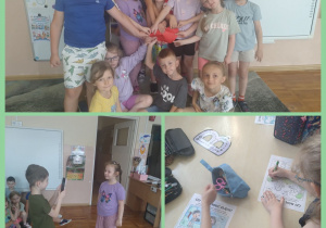 Realizacja projektu edukacyjnego „Tydzień dla bezpieczeńtwa w grupie Smerfy – Akademia dobrych słów.