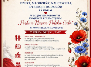 Międzynarodowy projekt ,,Piękna Nasza Polska cała”