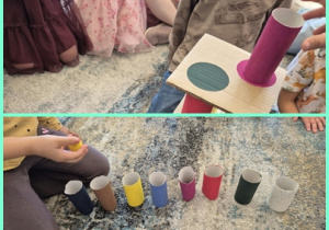 Zabawa integracyjna dzieci.